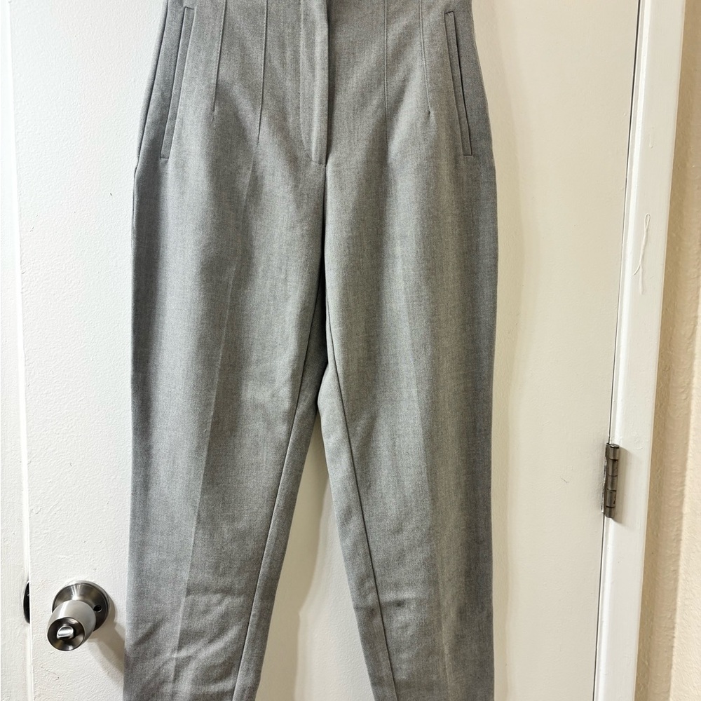 Zara Gray Tailored Trousers